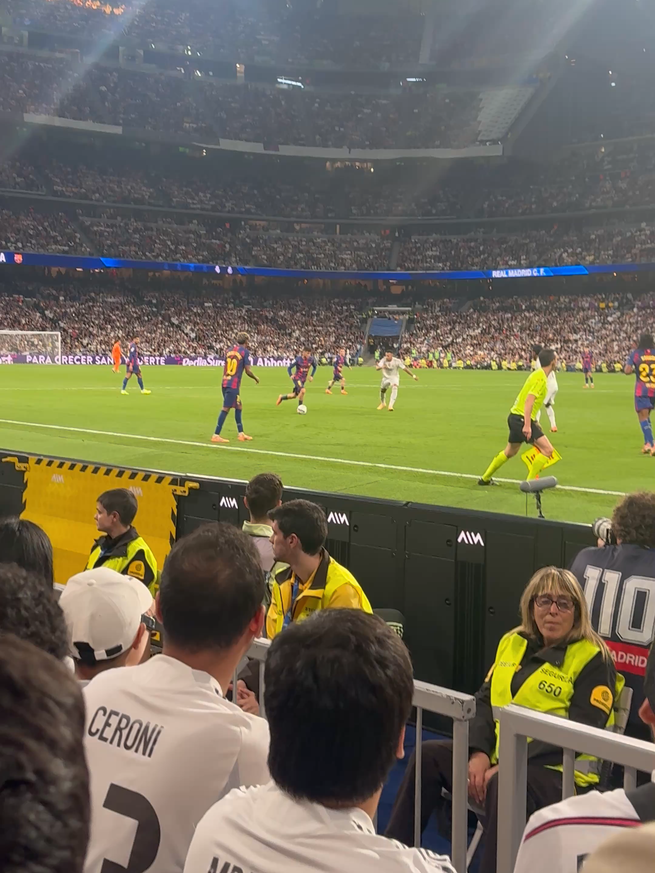 Yamal Gives Up After Bellingham Intercepts Pedri’s Pass | El Clásico 2025 Captured live from the Santiago Bernabéu stands, this short shows a key  El Clásico moment between Real Madrid and Barcelona on October 26, 2025 —  a match that ended 2–1 for Los Blancos.  You can see Lamine Yamal and Pedri trying a slick one-two combination,  only for Jude Bellingham to step in with a perfect interception 🔥 What follows sparks debate — Yamal appears to stop chasing back, leaving  the Barcelona defense exposed while Madrid fans roar in approval.  🎥 The crowd reaction says it all — pure El Clásico energy and drama. 💬 Should Yamal have tracked back harder? Let’s hear your thoughts  below!  #realmadrid #barcelona #elclasico #bellingham #yamal #pedri  #elclasico2025 #realmadridvsbarcelona #bernabeu #halamadrid  #footballshorts #uclnight #bernabeuatmosphere #footballmoments  #realmadrid2025 #barcelona2025 #footballpassion #ucl2025 #madridvibes  #footballintensity   #laliga  #footballfanaticks #footballfans #fromthestands #footballatmosphere #footballpassion #footballculture #footballhighlights #matchdayvibes #footballreactions #stadiumlife #footballmoments #rawfootball #premierleague #laliga #ligue1 #footballaroundtheworld