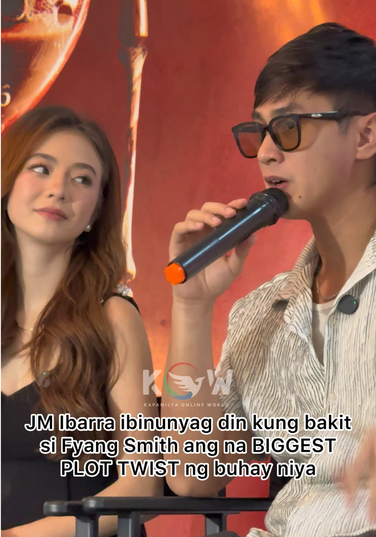 #JMIbarra ipinaliwanag kung bakit si #FyangSmith ang BIGGEST PLOT TWIST sa buhay niya 😍😍  #JMFyang #SRREvilOriginsXJMFyang #SRREvilOrigins