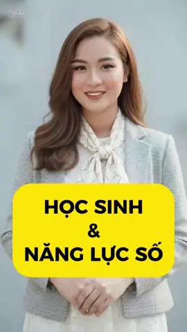 Học sinh cần làm gì để bắt kịp khung năng lực số? #dayhocsangtao #congngheso #hocsinh #khungnangluc #chatgpt