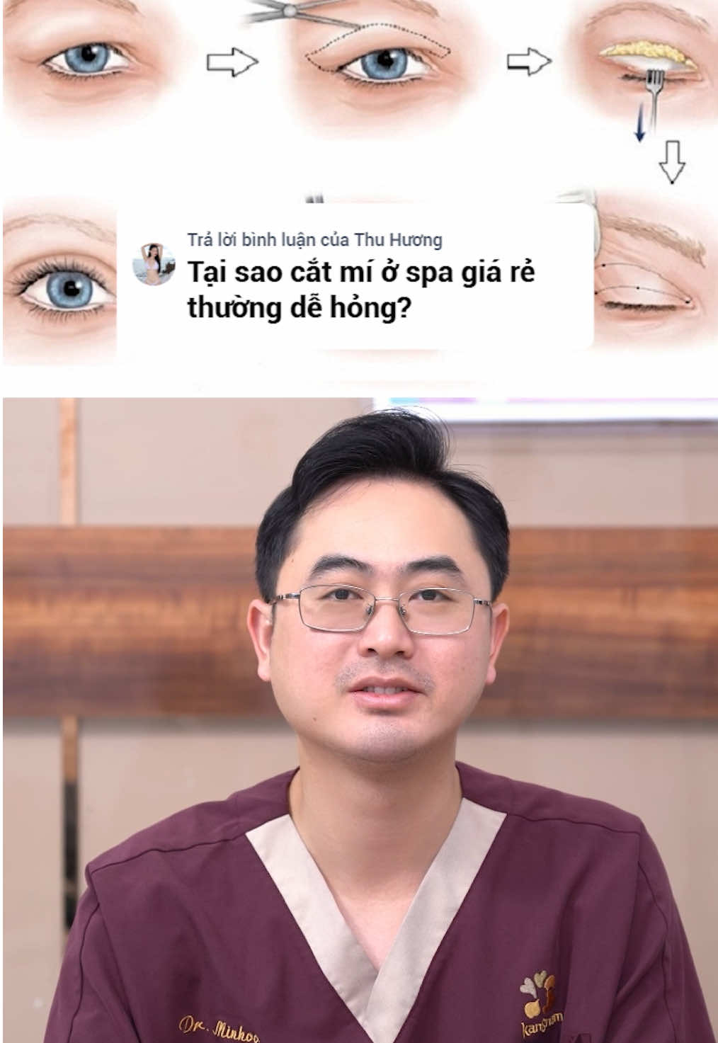 90% ca mí hỏng mà tôi gặp… đều xuất phát từ spa giá rẻ. Tại sao lại như vậy? #catmi #mihong #hoidapthammy #LearnOnTikTok #benhvienthammykangnam 