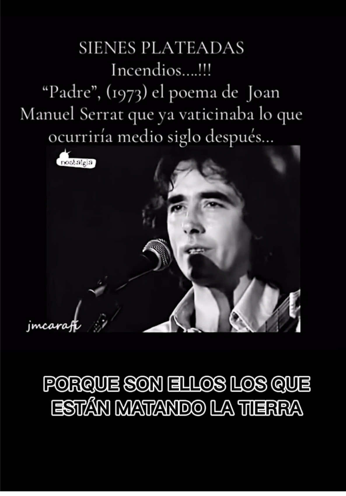 Joan Manuel Serrat ya predijo la situación actual del campo. . . . #MundoRural #Agricultura #Campo #JoanManuelSerrat #Rural