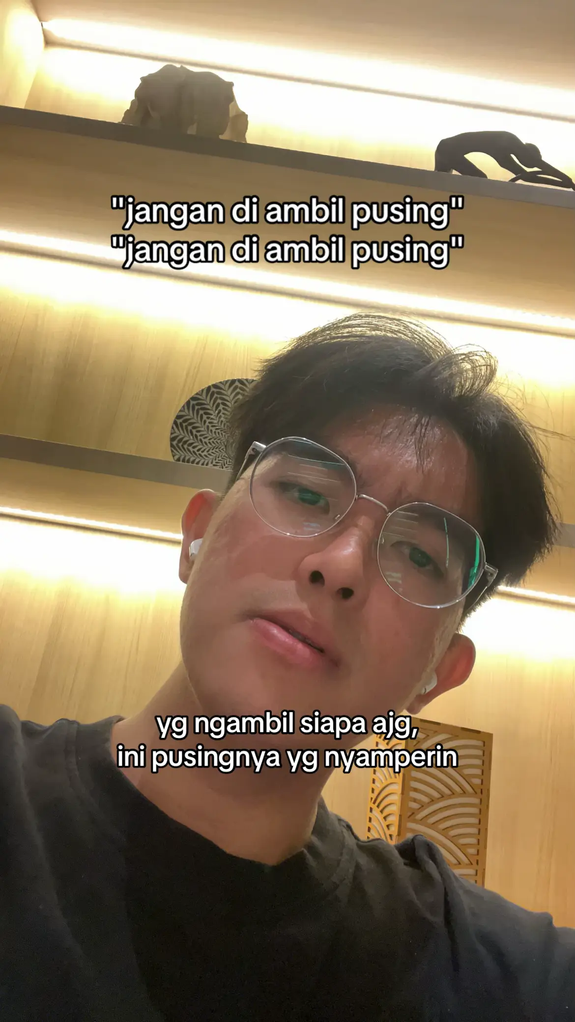 di kata gue kurang kerjaan kali