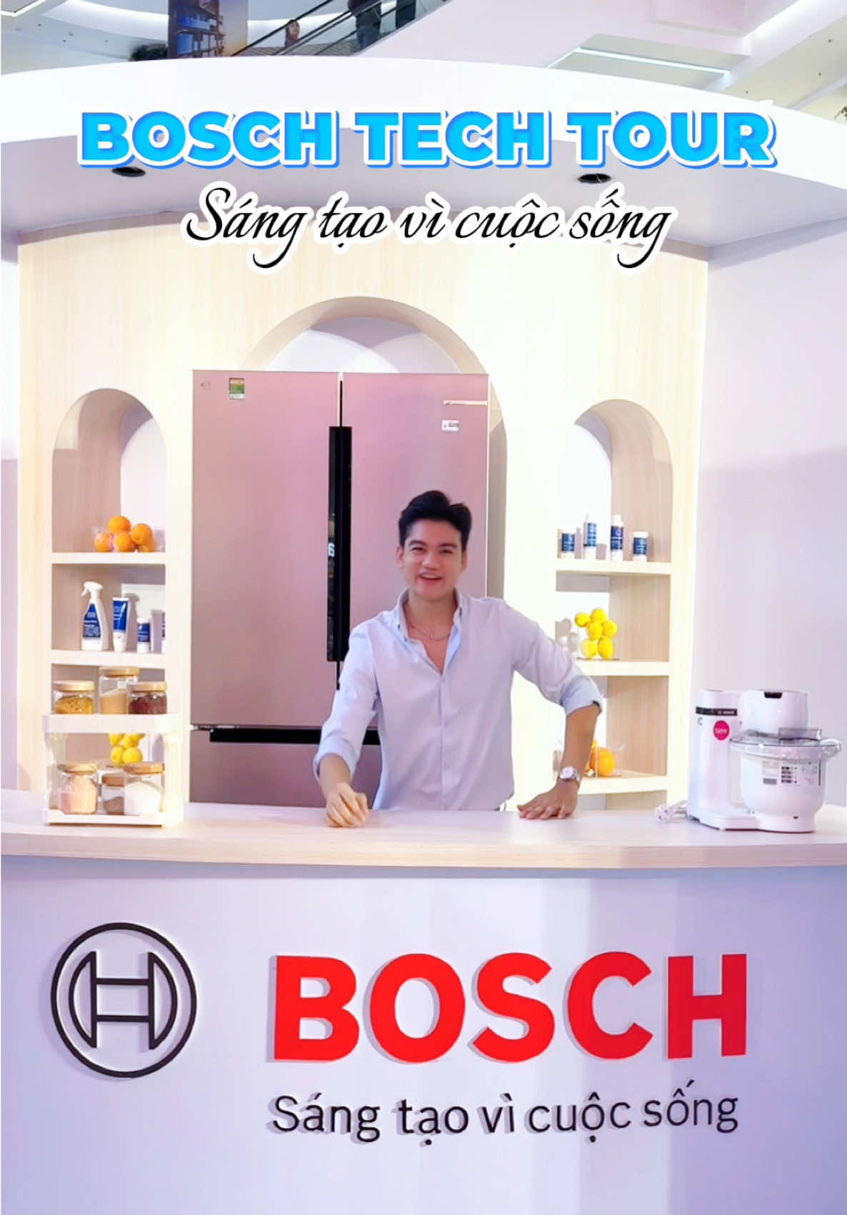 Anh em chưa ghé Bosch Test Tour là tiếc lắm á nha, nào cùng đi tour xem hệ sinh thái công nghệ đồ sộ nhà Bosch cùng Kayz nhá 😍 #BoschVietnam #BoschTechTour #Sangtaovicuocsong