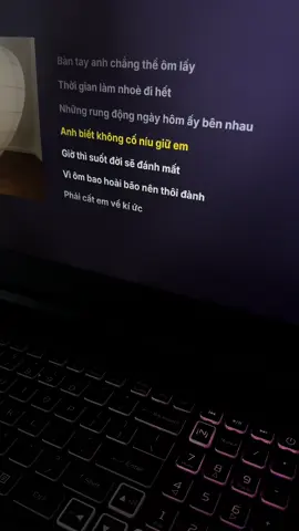 Anh biết, không cố nếu giữ em… #changphaitinhdausaodaudenthe#nhachaymoingay#chamvaotim 