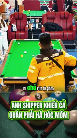 HÁ MỒM VÌ TÀI NGHỆ CỦA ANH SHIPPER #tuyentapbilliard #billiards #snooker #LearnOnTikTok #billiardschallenge 