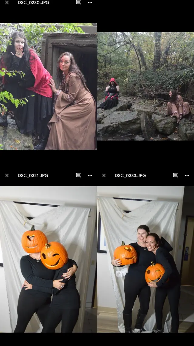 Me and my bestie living our best life. We had so much fun doing this photo shoot. Love you woman. #halloween #pumpkinheadphotoshoot #positivitylovetribe #g7 #group7 