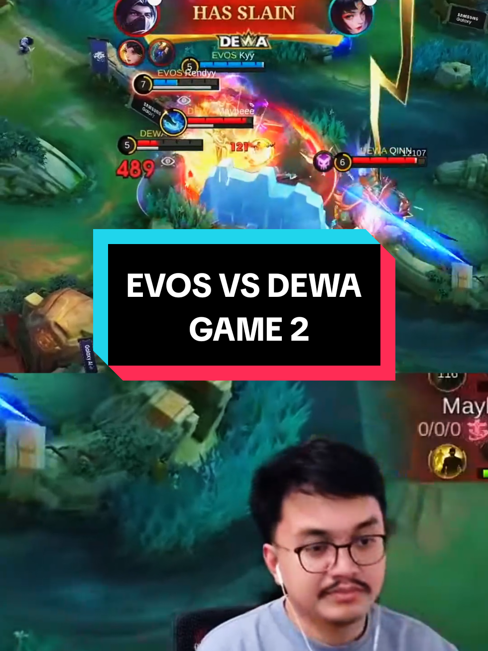 EVOS VS DEWA GAME 2 #mpl #MLBB9TH #MLBB 