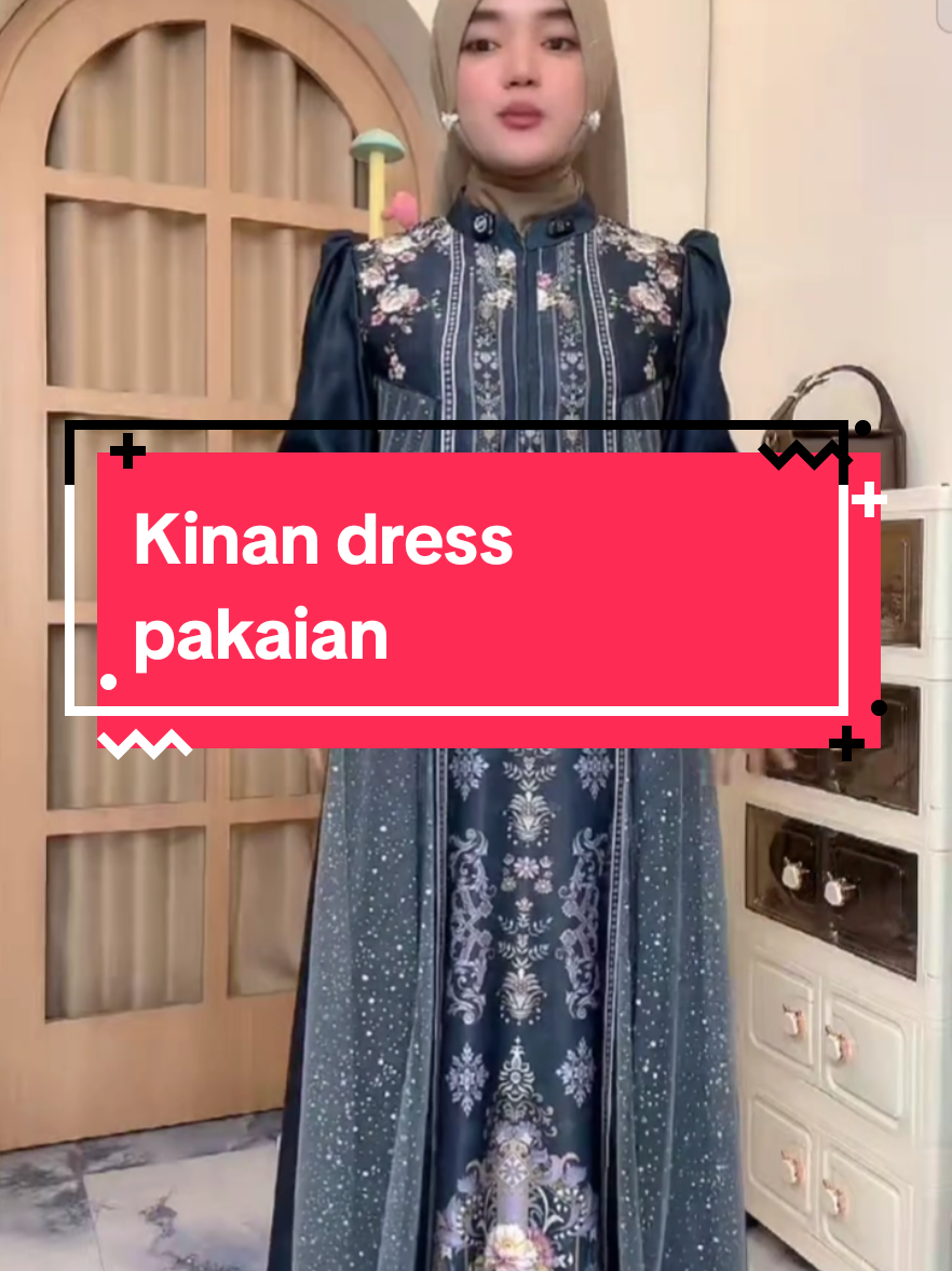pakaian 2025 dress kinan#kisahnyata #promomakangajian #fyp #kinandrees #dres #dressultan 