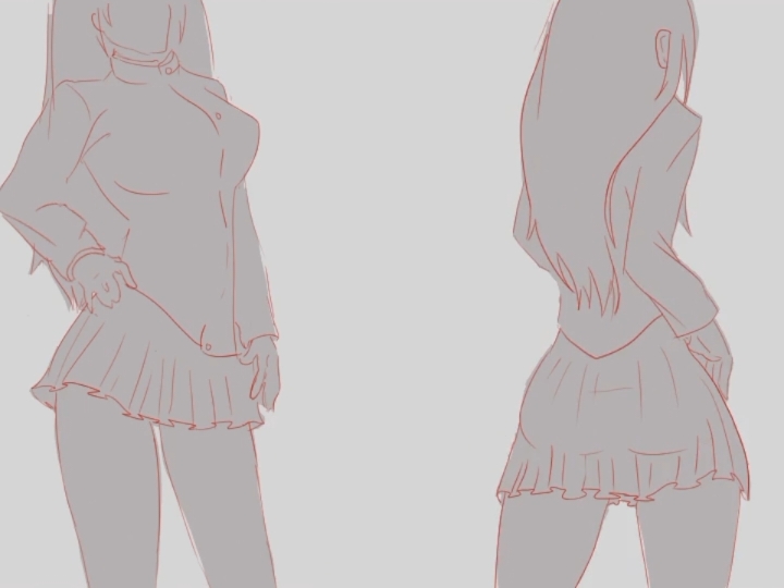 я ещё новичок. всем привет ,это недоделанная анимация. учусь анимировать только третью неделю, не судите строго !! вот так вот . какие упражнения вы делаете для анимации  #nightroutine #fupシ #аниме #рисование #чо #animation #2d #drawing 