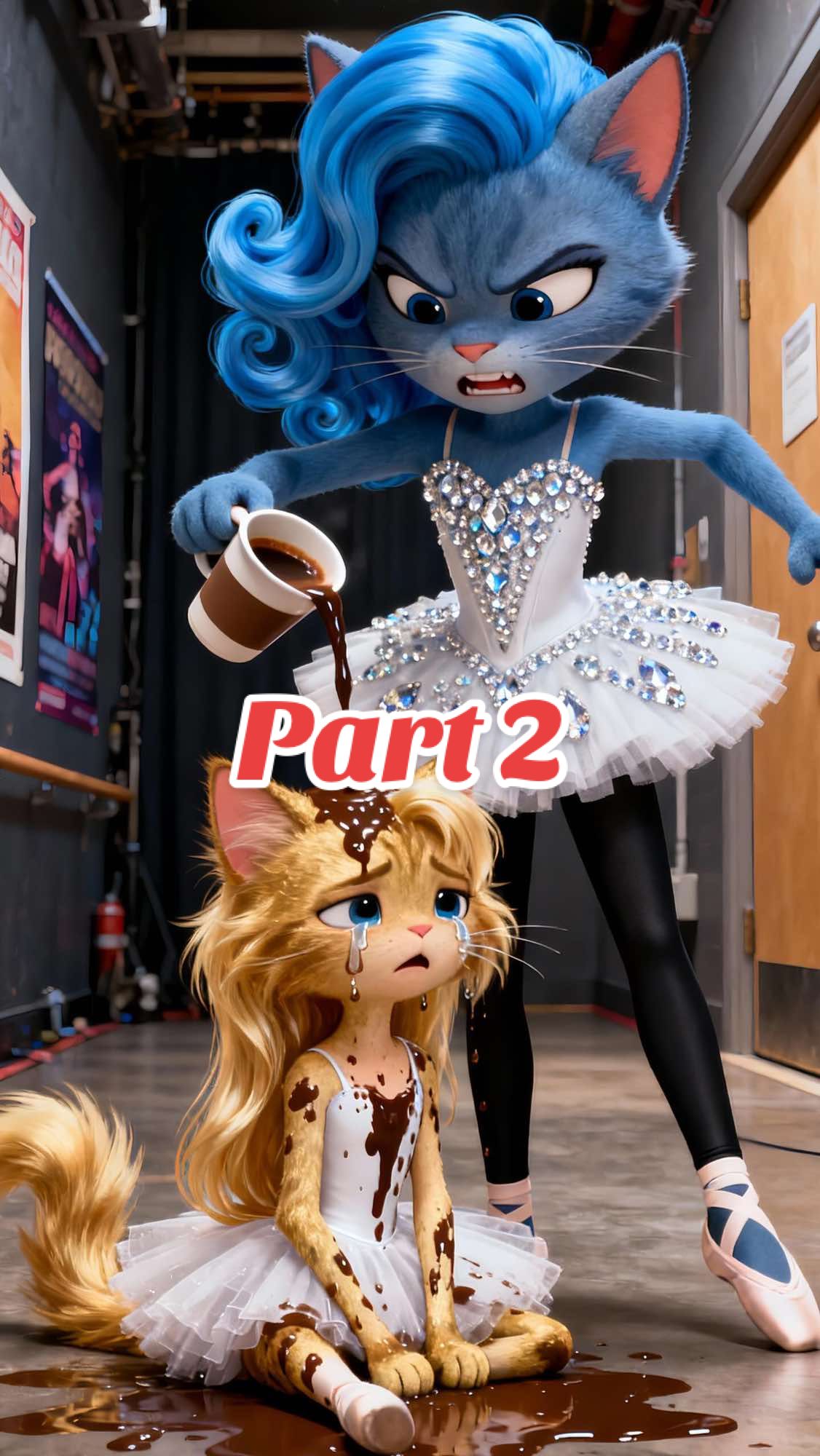 The orange cat kitten is no longer mocked!#cat #orangecat #fpy 