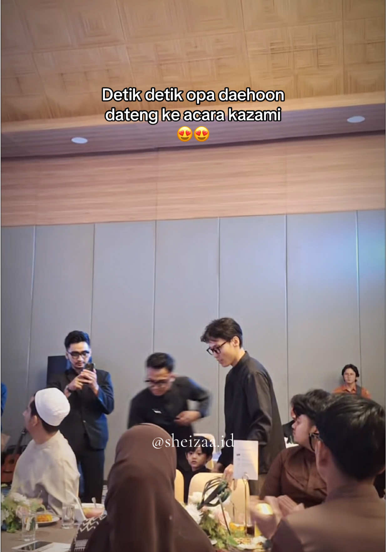 Opa @daehon🇰🇷🇲🇨 ke acara kazami 😍😍 #CapCut #fypage #daehon #kazamistore #kazami 