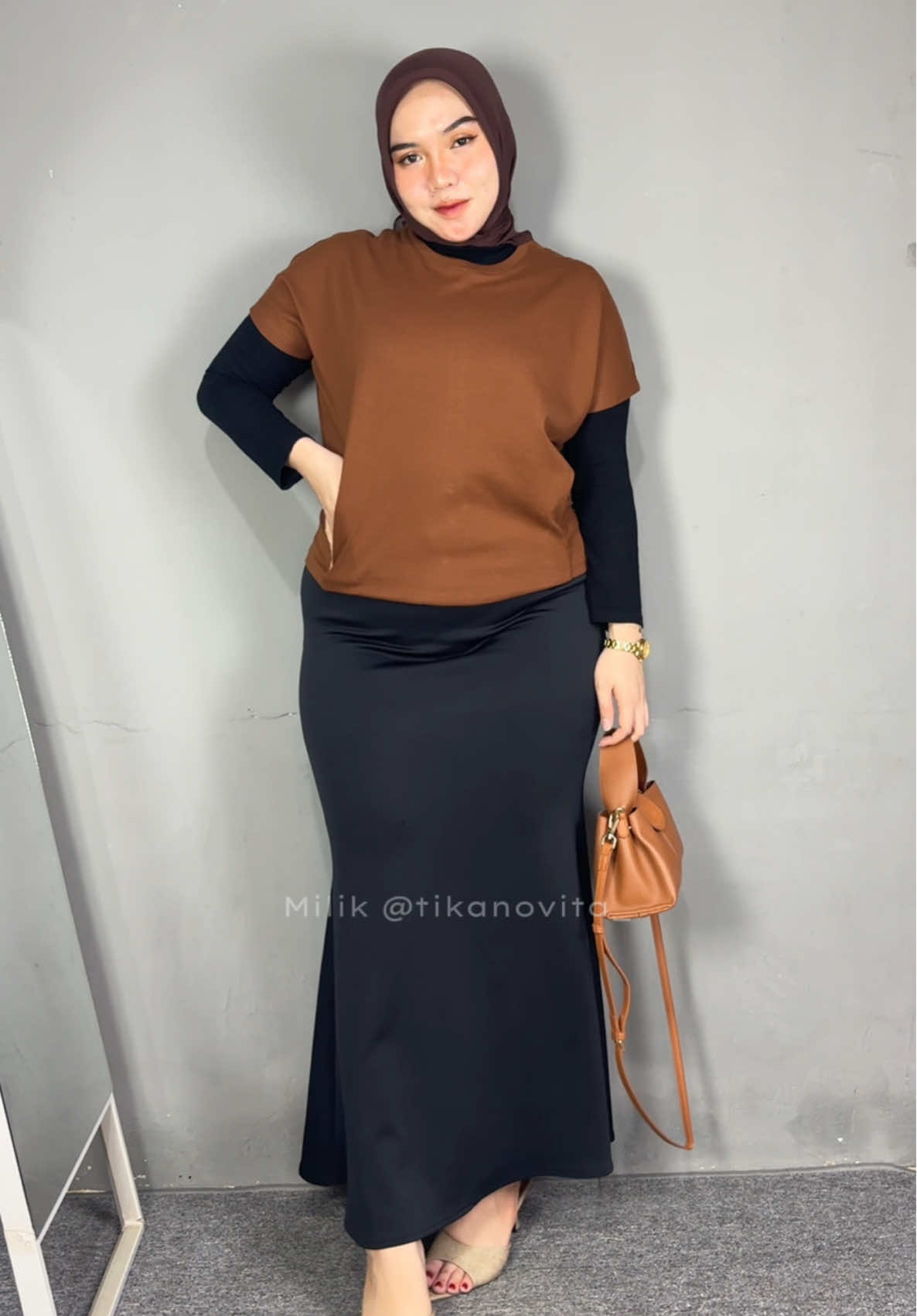 Ootd pakai kaos simple #outfitinspo #bigsizeoutfit #outfitideas 