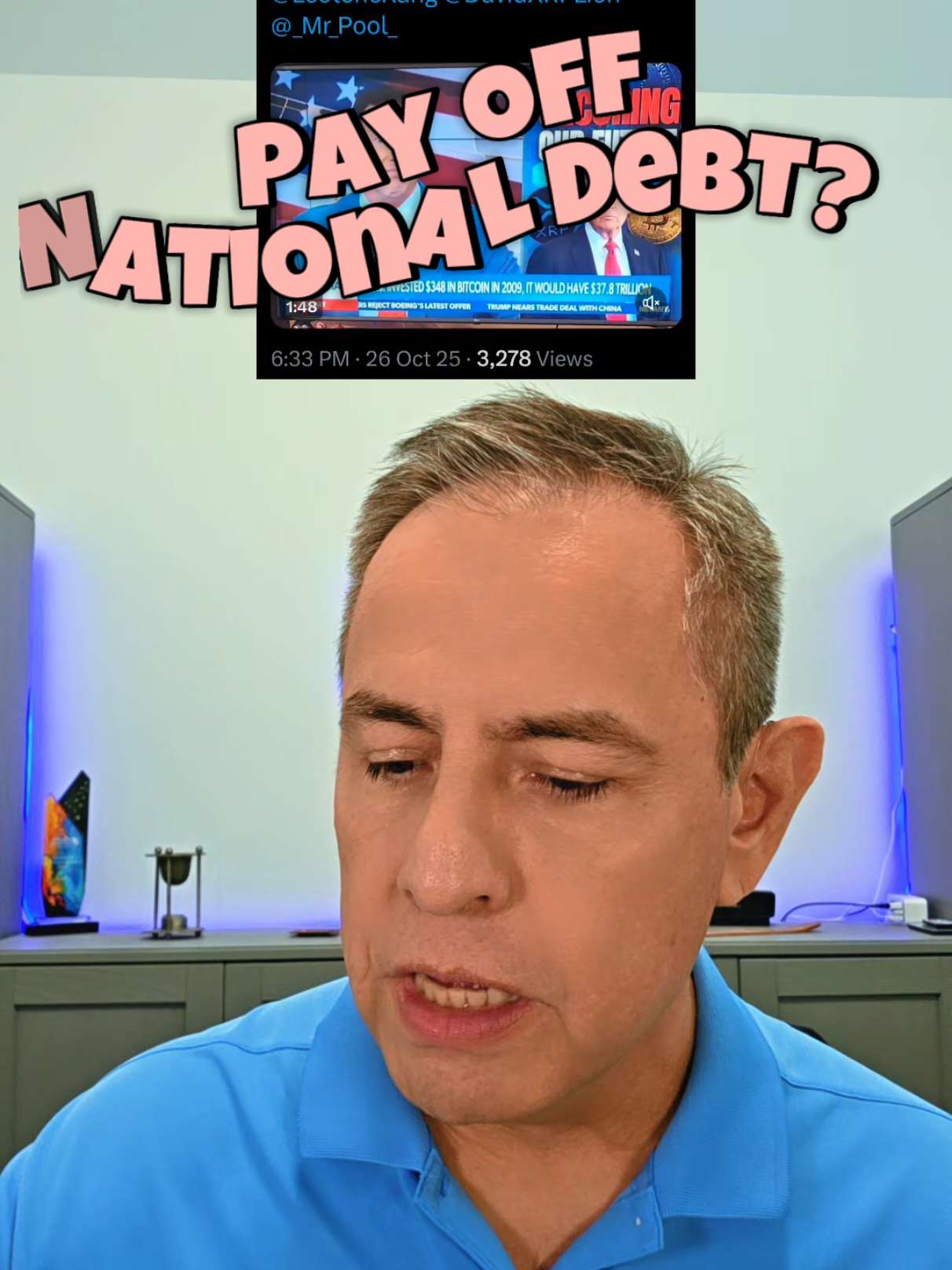 Pay off National Debt? #newsmax #debt #crypto #XRP #btc 
