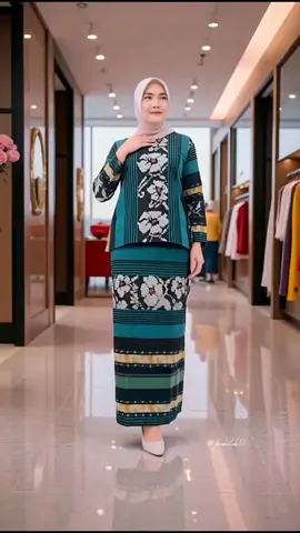 [READY] ONE SET BLUS DAN ROK TENUN, STELAN BAJU DINAS, STELAN BAJU KERJA #oneset #blouse #rok #batik #tending 