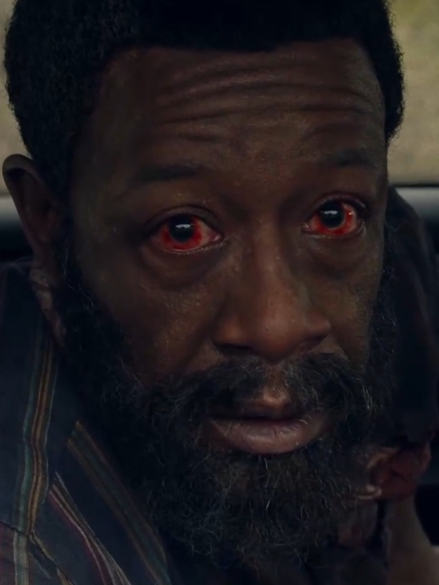 Original video of the man in the car with red eyes 👀 from Fear the Walking Dead, featuring Morgan Jones — the scene that became a viral meme! #OriginalVideo #RedEyesCar #MemeOrigin #FearTheWalkingDead #MorganJones