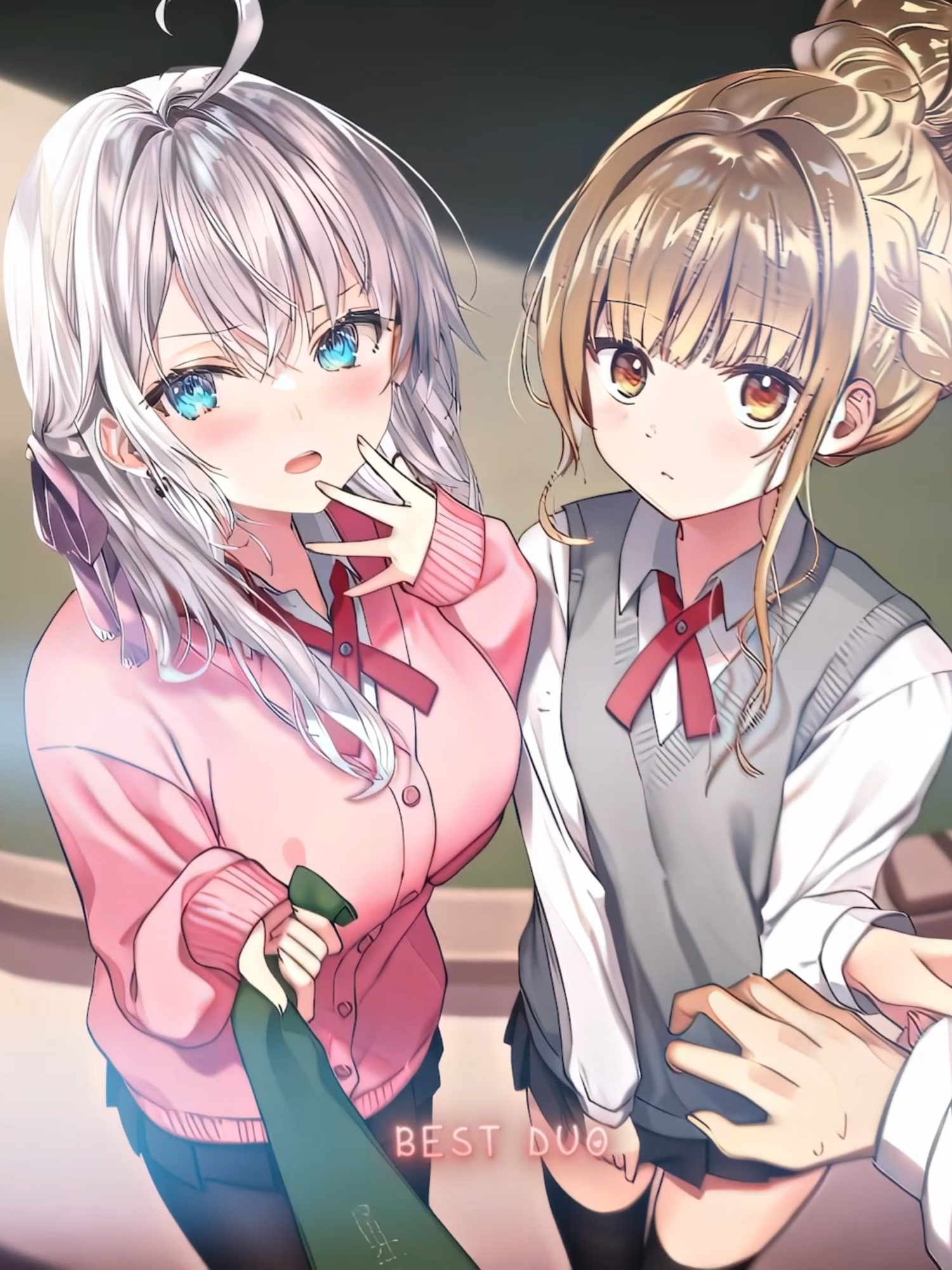 This duo😍💕 | #alyakujou #mahirushiina #roshidere #anime #animeedit #karmasqd #roshideresqd