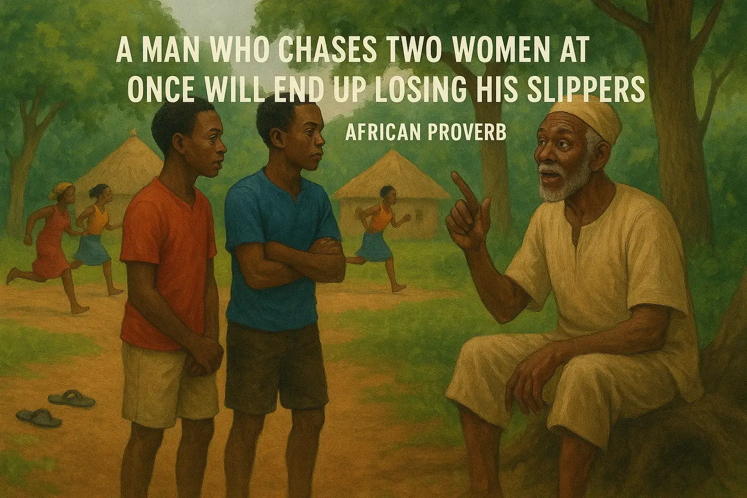 MEANING: If you try to pursue too many things at the same time, you will end up losing everything. #AfricanProverbs #Africa #fyp 