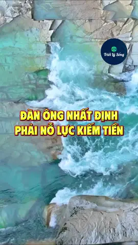 Đàn ông nhất định phải nỗ lực kiếm tiền #trietlysong 