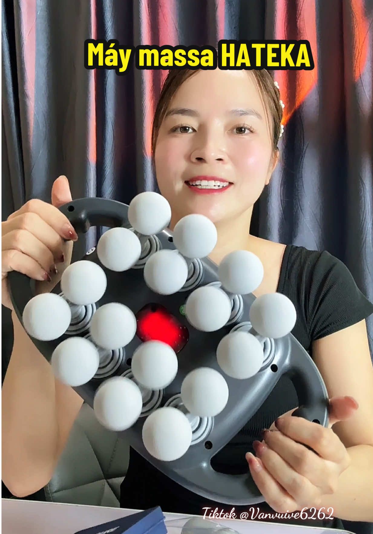 Máy massa cao cấp Hateka #maymassage #maymassagecovaigay #maymatxa #vanvuive6262 #chamsocsuckhoechudong 