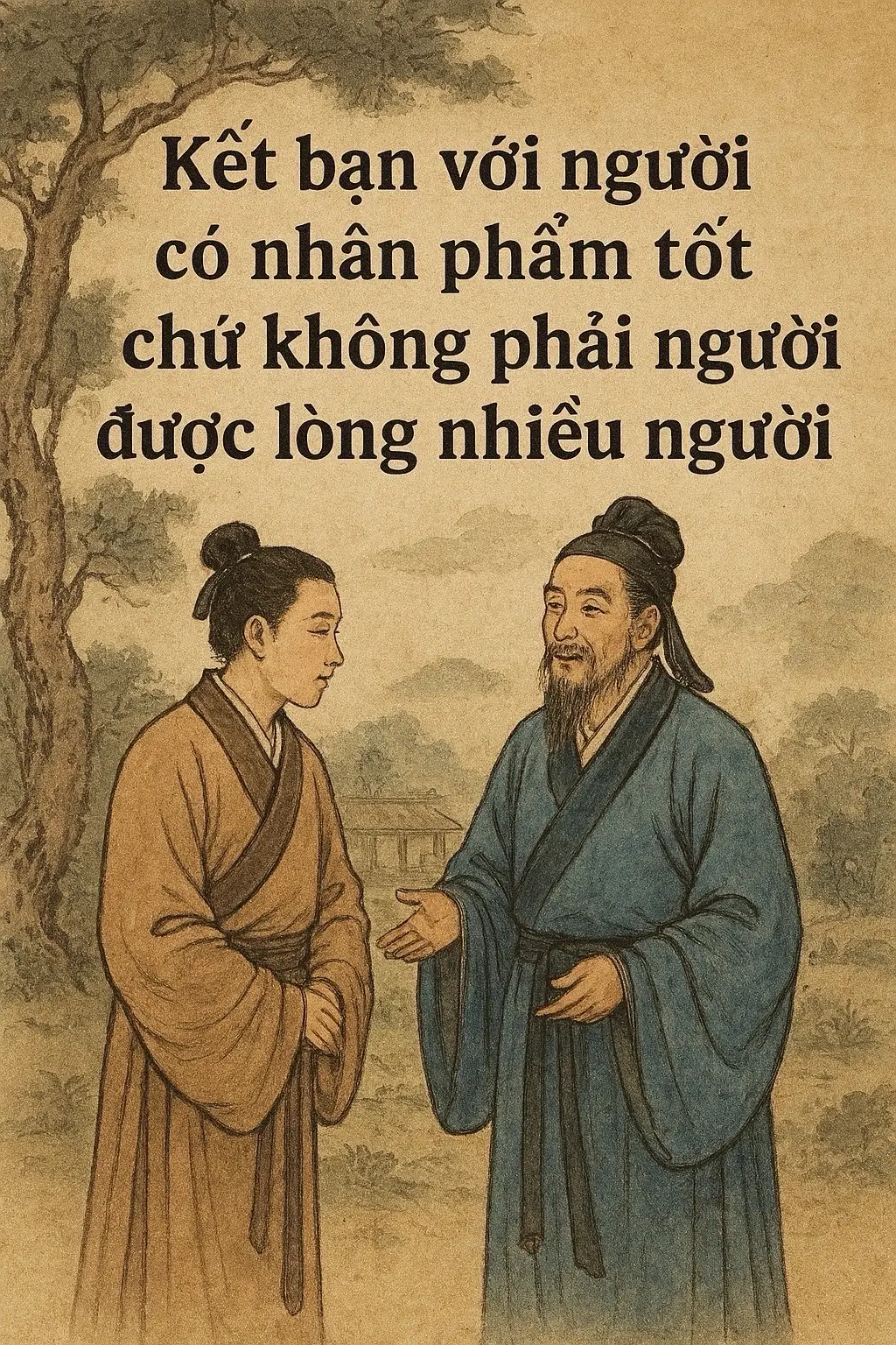 Người tử tế không cần nổi tiếng. Nhưng người nổi tiếng… liệu có tử tế? 🌫️ Một bài học cổ xưa, vẫn khiến ta phải suy ngẫm giữa thời hiện đai.  #ChiêmNghiệmCuộcSống #TưDuyKhácBiệt #TriếtLýPhươngĐông   #ĐừngChọnSựHàoNhoáng #TìnhBạnĐíchThực      