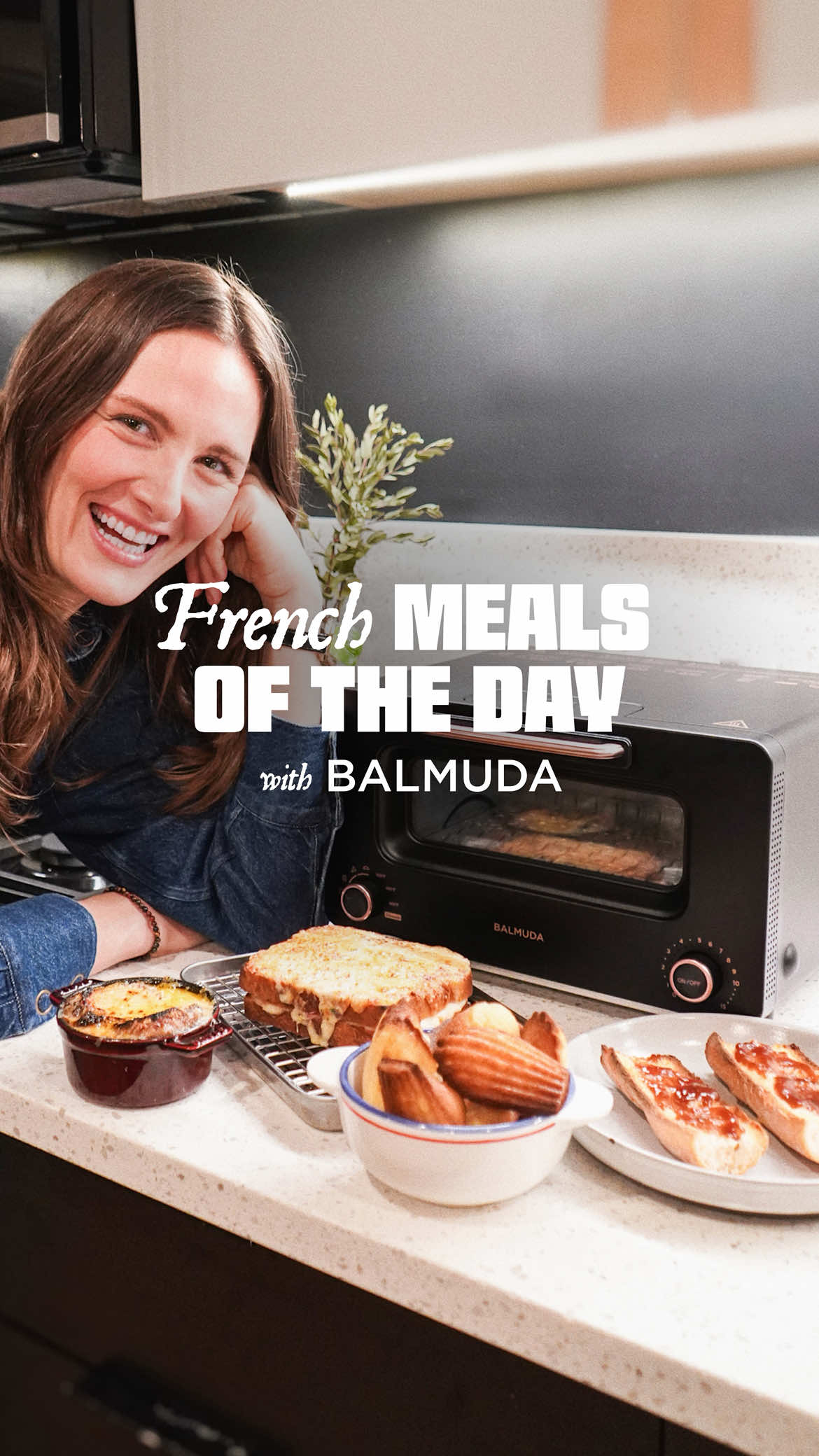 Four French meals. One toaster. 🇫🇷✨ Honestly, I didn't expect a toaster to change how we cook. But the new @BALMUDA USA Toaster Pro has become indispensable in our cuisine (kitchen). There's something almost meditative about watching it work: the steam, the precise heat, the way it transforms a simple baguette into the perfect tartine: crispy outside, soft and airy inside. #Partnership AD It's become my go-to for so much more than toast. The Salamander Grill Mode has replaced half my oven tasks—golden gratins, flaky pastries, warming soup bowls. It's the kind of tool that just gets better the more you use it. I believe good food comes down to a few things: good ingredients, good tools, and a little amour (love/care). Balmuda understands that. Every detail matters, whether it's this toaster or the Coffee Brew Machine sitting next to it. If you want to see it in action, you can visit CIBONE O'TE in Greenpoint, NYC or shop online. Hello French friends get 10% off with code HELLOFRENCH10 🖤 French vocab recap 🇫🇷: 🍞 Le petit-déjeuner — breakfast / tartines  🥪 Le déjeuner — lunch / croque monsieur  🍰 Le goûter — afternoon snack / madeleines  🥣 Le dîner — dinner / soupe à l'oignon Bon appétit! 🥖💫 . . #BALMUDA  #BALMUDATheToasterPro