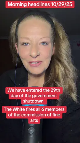 We have entered the 29th day of the government shut down. President Trump says he is not allowed to run for a third term and that is too bad. Border patrol chief Greg Bono has been ordered to appear in court each weekday at 6 PM to give an update on immigration operations. #breakingnews #morning #headlines #usa #fyp 