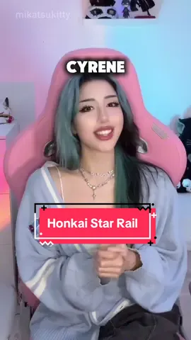 I got to try Cyrene and she is so pretty 😭💞 Is she a pull or skip for you..?  #HonkaiStarRail #honkai #cyrenehsr #cyrene #hsredit 