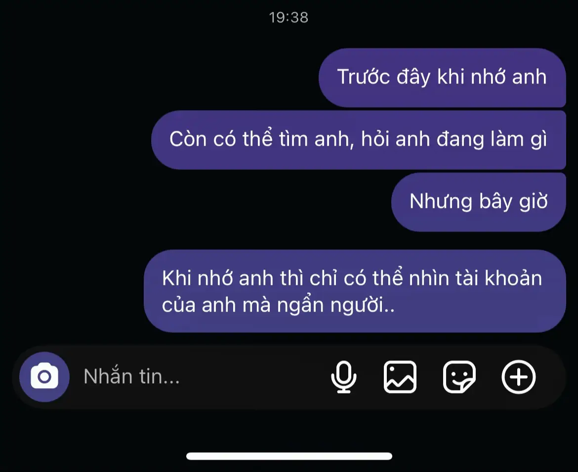 Có những người mà ta chỉ nhớ chứ không liên lạc, chỉ quan sát chứ không làm phiền.