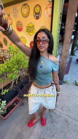 woke up & threw a fit 🌴  video inspo @Kareena Jethwa #outfitoftheday #styleinspo #vacationoutfitinspo #outfittransition 