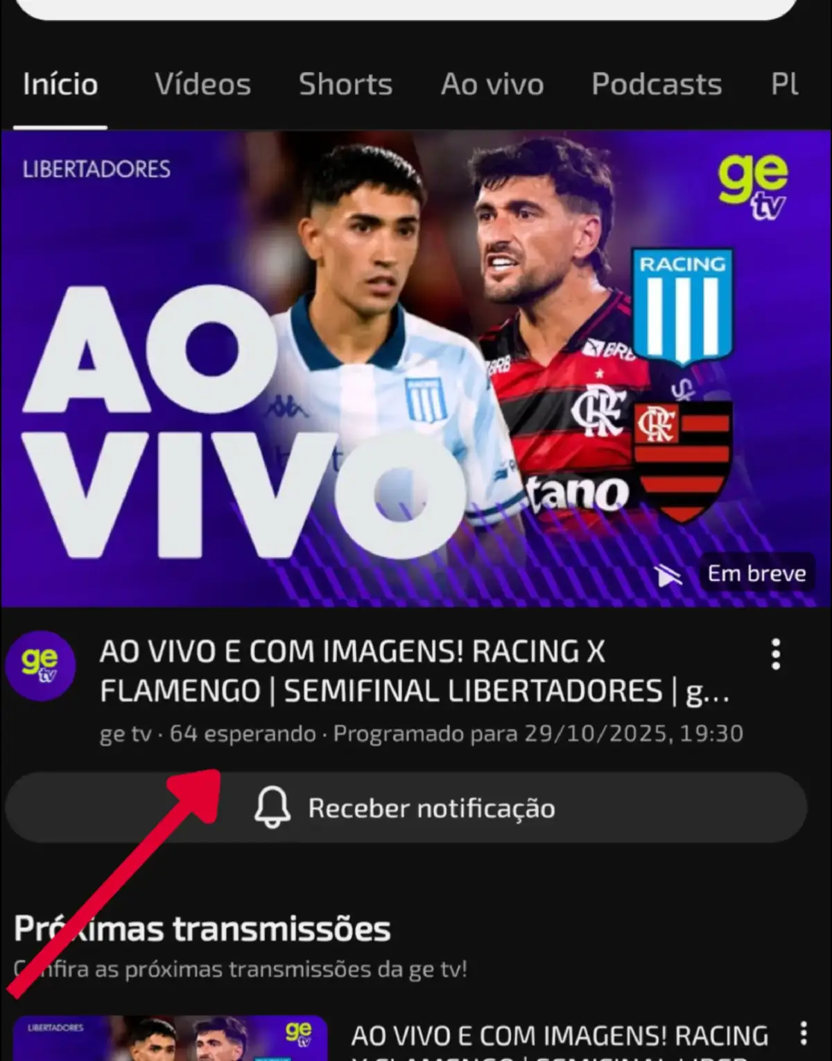 #flamengo #racing #libertadores #mengao #gloriaeterna 