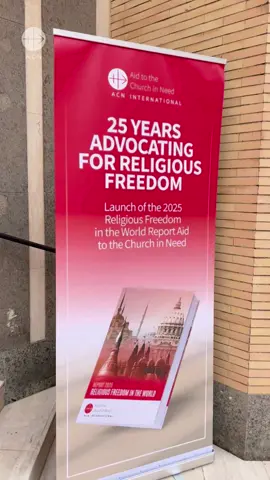 We launched our 2025 ACN Religious Freedom in the World Report last week, with our international team, including Regina Lynch President of ACN International, traveling to the Vatican. Here are some highlights from the day! On the same day we launched our Article 18 Petition, learn more about it and sign it, help make a difference and stand with freedom of religion! https://orlo.uk/54f0S #ACNReligiousFreedomReport #ReligiousFreedom #StandUpForReligiousFreedom #MakeADifference #ACNUK #Article18Petition