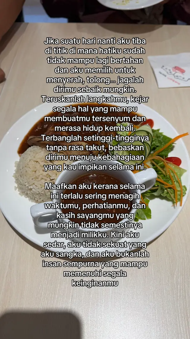 Aku lepaskan, kerana aku sedar 🦋 #pergimenjauh #ikhlas #tenang #fyp 