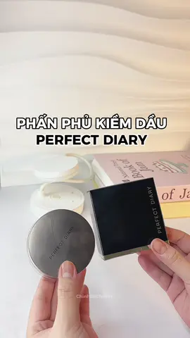Phấn phủ kiềm dầu quốc dân luôn í ✨🎀 #phanphukiemdau #perfectdiary #CoopaneautyTap #chinhthichriviu #phanphuperfectdiary 