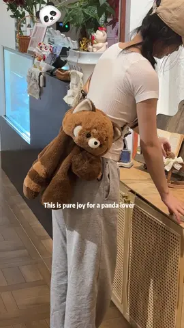 Good morning my friend 🐼#bag #plush #gulibags #bag #plushbag 