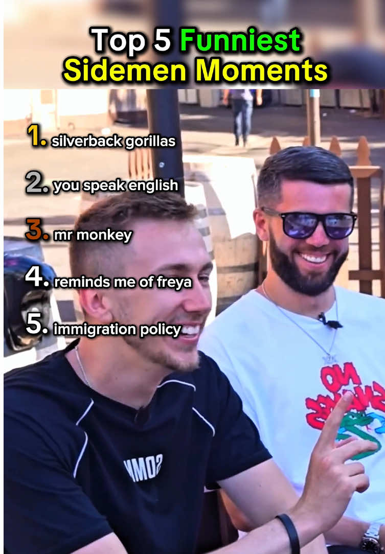 Top 5 funniest sidemen moments - #top5 #sidemen #sidemensunday #ksi #ranking 