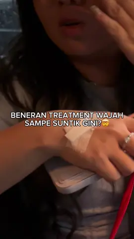 Kaget woi masa treatment wajah sampe suntik gini? #mydermastory #skincare #kulitsensitif #pentingnyamicrobiome #fyp 