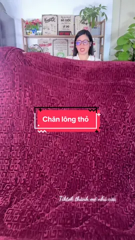 Chăn lông thỏ coco #chanlongtho 