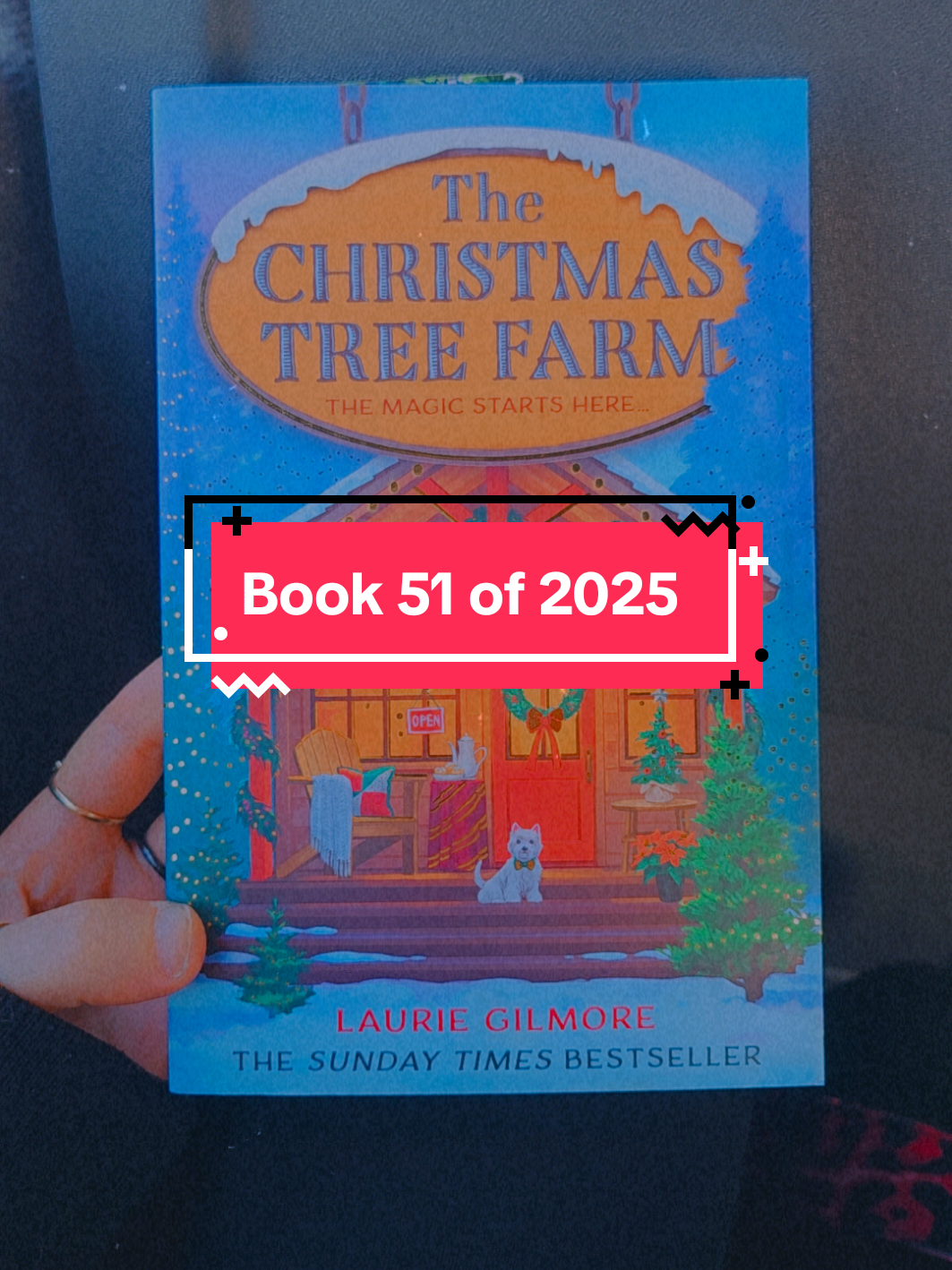 Yes im reading a Christmas book! buy i need to keep reading this series! • #lauriegilmore #thechristmastreefarm #booklover #foryoupage❤️❤️ #foryoupage 