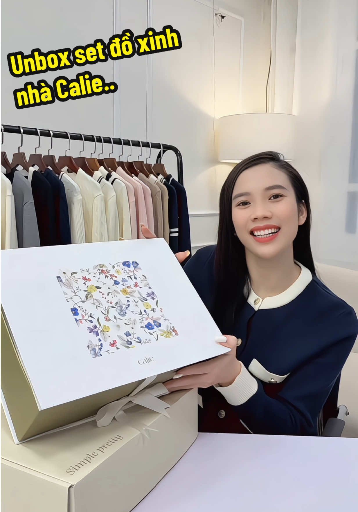 Unbox set đồ xinh nhà @Calie.vn #livehighlights #tiktokviral #thoitrangnu #huonghihi141  