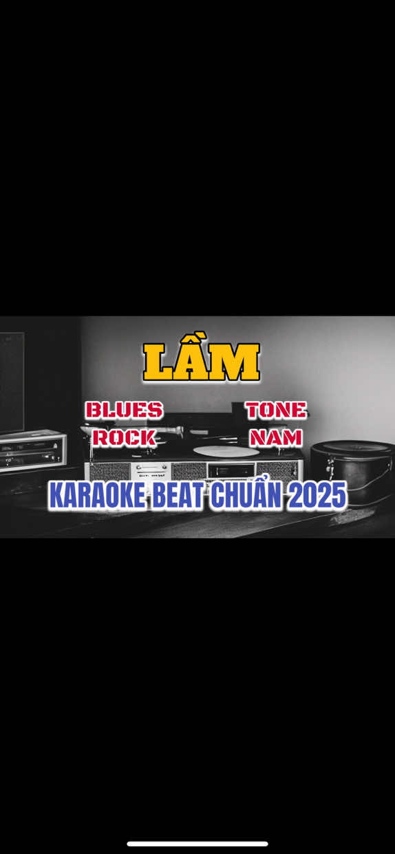 [Karaoke] Lầm - Tone Nam F#m [Blues Rock] St. Lam Phương | #karaoketiktok #bulesrock #lam #karaokephoimoibeatchuan 
