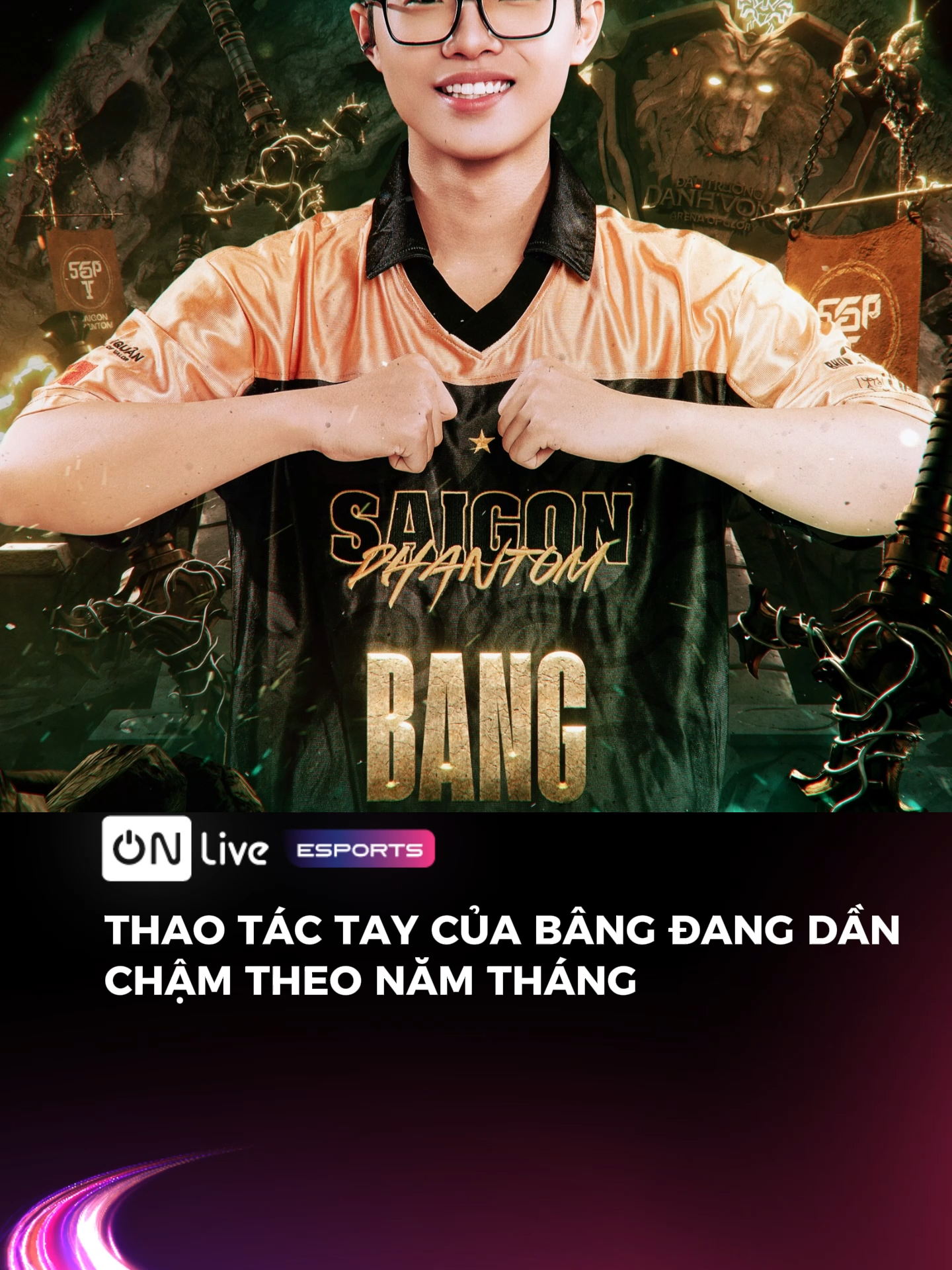 Liệu đội trưởng Thóng đã già?#vtvcabesport #imedia #onliveesports #onlive #esports #gaming #vtvcab #xuhuong #AOGW25 #GoGetlt #lienquan #lienquanmobile #saigonphantom #sportsontiktok #SEAGames2025 #fptflash #laibang #pvd