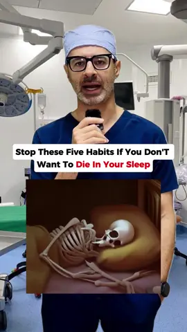 STOP THESE FIVE HABITS IF YOU DON'T WANT TO DIE IN YOUR SLEEP #health #healthy #healthtips #healthtip #fyp