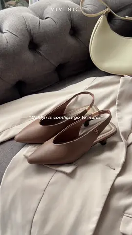 Every occasion, everywhere, everytime, Caitlyn Mules is a must Caityln Mules✨🤍 #vivinici #fyp #rekomendasiheels #OOTD 
