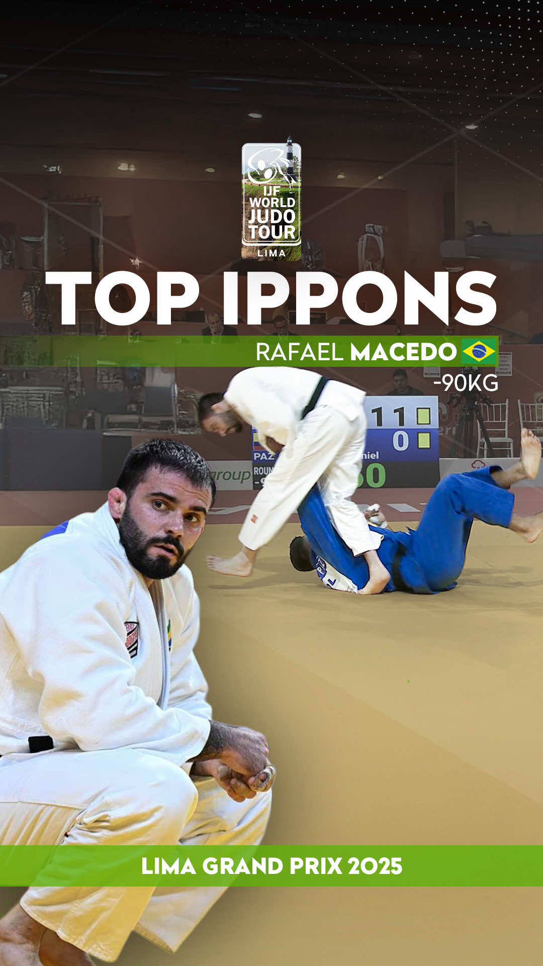 Top Ippons - Rafael Macedo 🔝🇧🇷 #JudoLima #Judo #Peru #TopIppons #Ippon