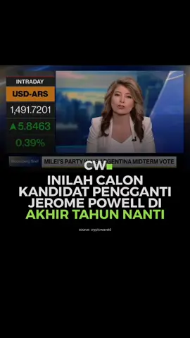 Ini Lah Calon Kandidat Pengganti Jerome powel di Akhir Tahun Nanti #cryptowave #gabrielrey #jeromepowell #thefed 