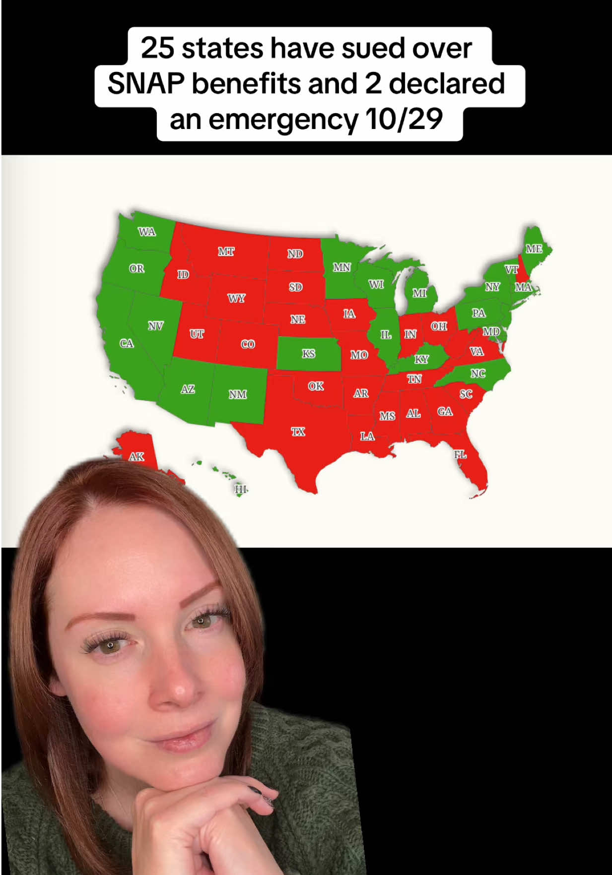 10/29 25 states have sued the government over SNAP benefits #news #breakingnews #trump #snap #fyp 