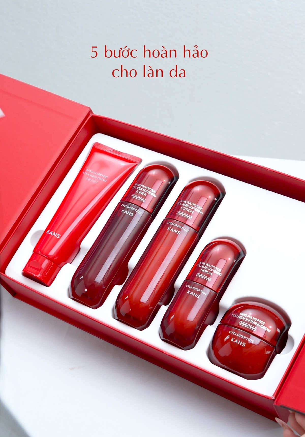 Gửi gắm những lời yêu thương chân thành đến người mà bạn trân quý, cùng với KANS❤️ #kanschinhhang #Glowskin #Kansvn #chamdakhoahoc #trehoa 