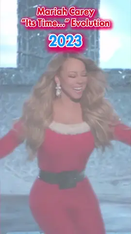 Mariah Carey’s “It’s Time” Evolution (2019-2024) #spooky_xmas #christmas #xmas #mariahcarey