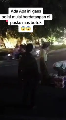 Posko mas botok di geruduk polisi gaes #pati #pativiral 