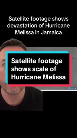 Msatellite footage shows the scale of Hurricane Melissa but it will be days before we understand the level of destruction it has wrought in Jamaica and across the Caribbean. #hurricanemelissa #redcross #redcrescent